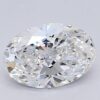 1.04 Carat Oval Shaped Excellent Cut F- VS1 Lab Grown Diamond