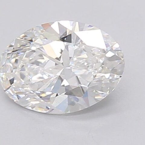 1.04 Carat Oval Shaped Excellent Cut F- VS1 Lab Grown Diamond