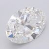 1.04 Carat Oval Shaped Excellent Cut F- VS1 Lab Grown Diamond