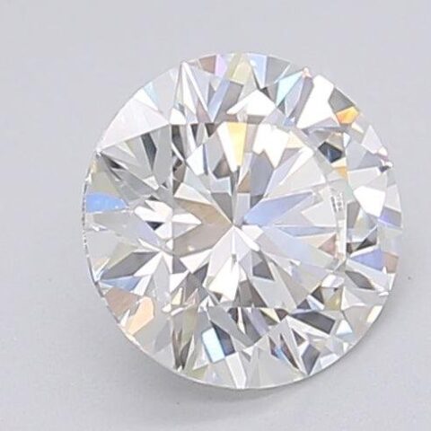 1.04 Carat Round Shaped Excellent Cut F- VS1 Lab Grown Diamond