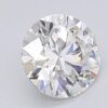 1.04 Carat Round Shaped Excellent Cut F- VS1 Lab Grown Diamond