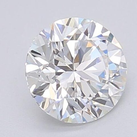 1.04 Carat Round Shaped Excellent Cut F- VS1 Lab Grown Diamond