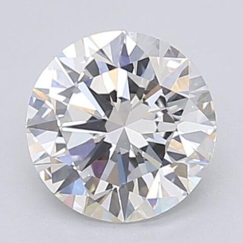 1.04 Carat Round Shaped Excellent Cut F- VS1 Lab Grown Diamond