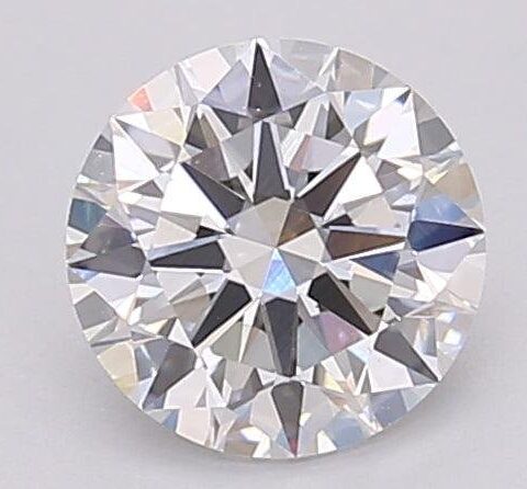 1.04 Carat Round Shaped Excellent Cut F- VS1 Lab Grown Diamond