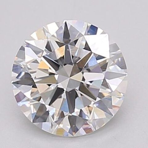 1.04 Carat Round Shaped Excellent Cut F- VS1 Lab Grown Diamond