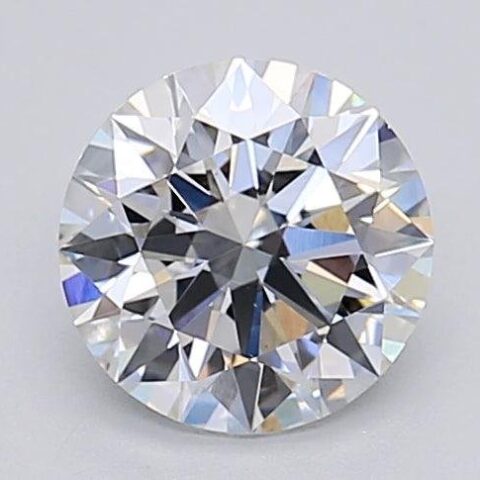 1.04 Carat Round Shaped Excellent Cut F- VS1 Lab Grown Diamond