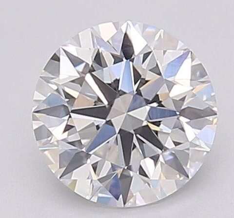1.04 Carat Round Shaped Excellent Cut F- VS1 Lab Grown Diamond