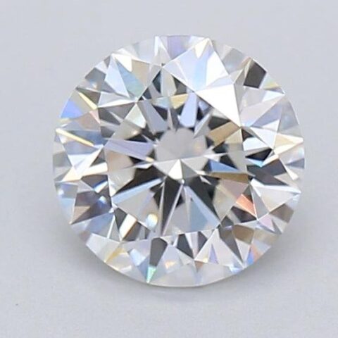 1.04 Carat Round Shaped Excellent Cut F- VS1 Lab Grown Diamond