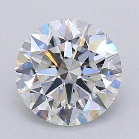 1.04 Carat Round Shaped Excellent Cut F- VS1 Lab Grown Diamond