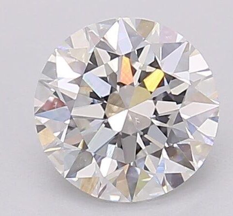 1.04 Carat Round Shaped Excellent Cut F- VS1 Lab Grown Diamond