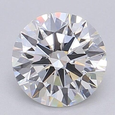 1.04 Carat Round Shaped Excellent Cut F- VS1 Lab Grown Diamond