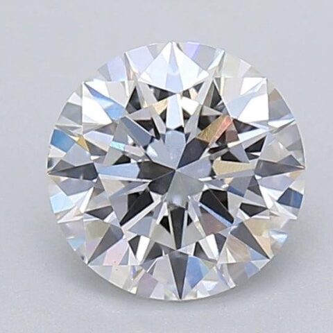 1.04 Carat Round Shaped Excellent Cut F- VS1 Lab Grown Diamond