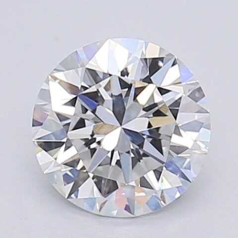1.04 Carat Round Shaped Excellent Cut F- VS1 Lab Grown Diamond
