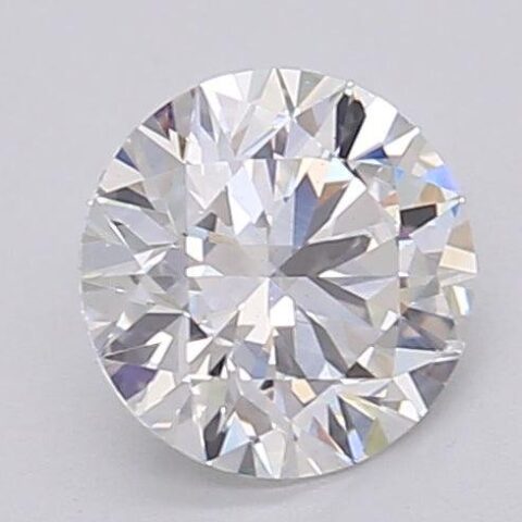 1.04 Carat Round Shaped Excellent Cut F- VS1 Lab Grown Diamond