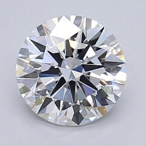 1.04 Carat Round Shaped Excellent Cut F- VS1 Lab Grown Diamond