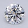 1.04 Carat Round Shaped Excellent Cut F- VS2 Lab Grown Diamond