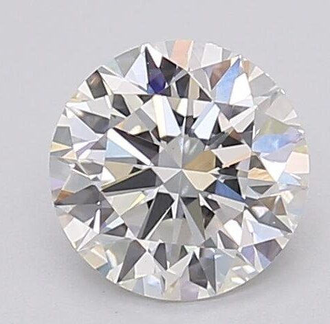 1.04 Carat Round Shaped Excellent Cut F- VS2 Lab Grown Diamond