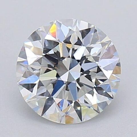 1.04 Carat Round Shaped Excellent Cut F- VS2 Lab Grown Diamond