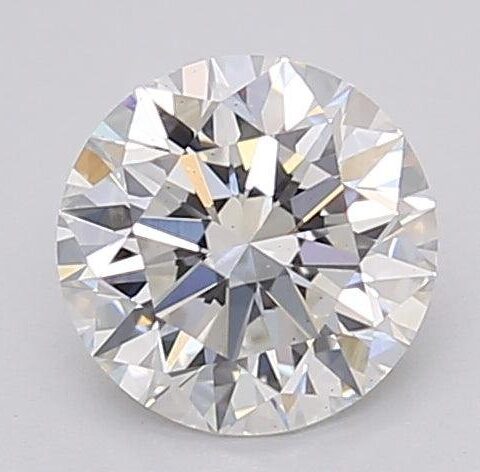 1.04 Carat Round Shaped Excellent Cut F- VS2 Lab Grown Diamond