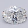 1.04 Carat Oval Shaped Excellent Cut F- VVS2 Lab Grown Diamond