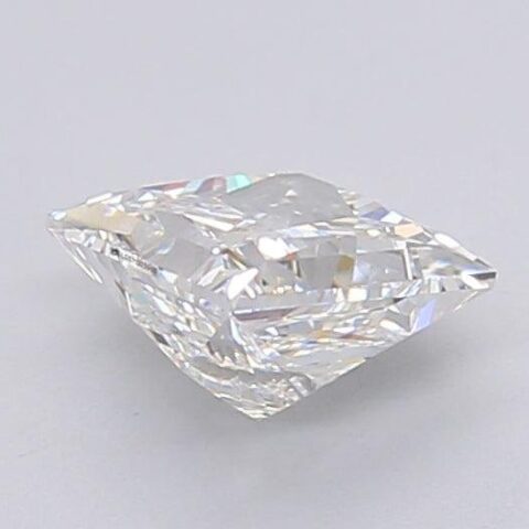1.04 Carat Princess Shaped Excellent Cut F- VVS2 Lab Grown Diamond