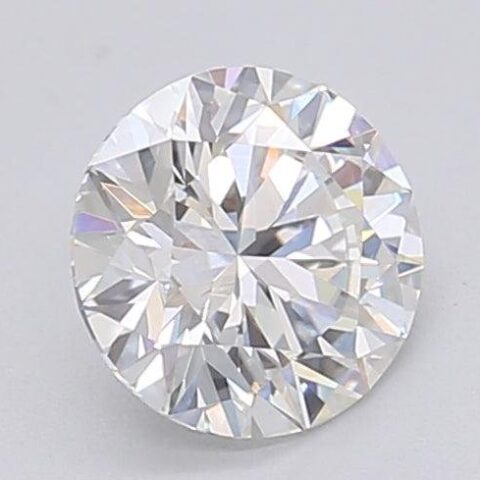 1.04 Carat Round Shaped Excellent Cut F- VVS2 Lab Grown Diamond