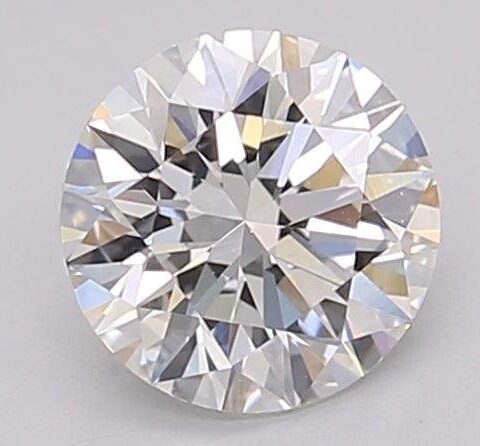 1.04 Carat Round Shaped Excellent Cut F- VVS2 Lab Grown Diamond