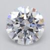 1.04 Carat Round Shaped Very Good Cut F- VVS2 Lab Grown Diamond