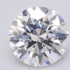 1.04 Carat Round Shaped Excellent Cut F- VVS2 Lab Grown Diamond
