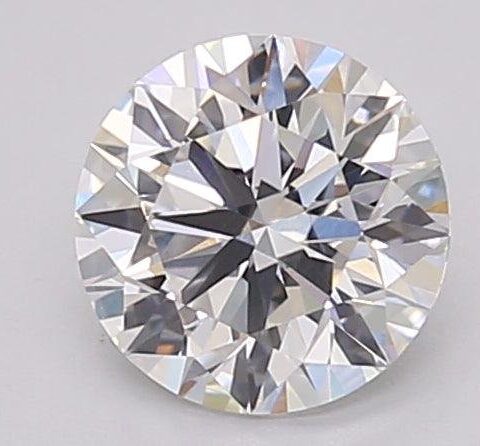 1.04 Carat Round Shaped Excellent Cut F- VVS2 Lab Grown Diamond