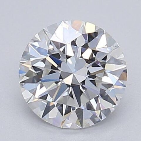 1.04 Carat Round Shaped Excellent Cut F- VVS2 Lab Grown Diamond