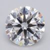 1.04 Carat Round Shaped Excellent Cut F- VVS2 Lab Grown Diamond
