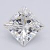 1.04 Carat Princess Shaped Excellent Cut G- VS1 Lab Grown Diamond