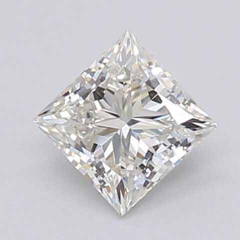 1.04 Carat Princess Shaped Excellent Cut G- VS1 Lab Grown Diamond