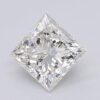 1.04 Carat Princess Shaped Excellent Cut G- VS2 Lab Grown Diamond
