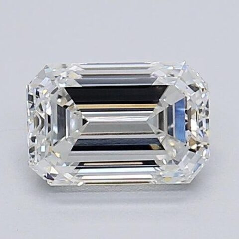 1.04 Carat Emerald Shaped Excellent Cut G- VVS2 Lab Grown Diamond