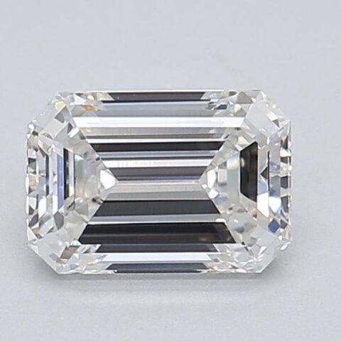 1.04 Carat Emerald Shaped Excellent Cut G- VVS2 Lab Grown Diamond