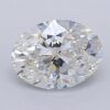 1.04 Carat Oval Shaped Excellent Cut G- VVS2 Lab Grown Diamond