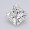 1.04 Carat Princess Shaped Excellent Cut G- VVS2 Lab Grown Diamond