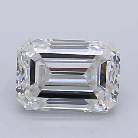 1.04 Carat Emerald Shaped Excellent Cut H- VS1 Lab Grown Diamond
