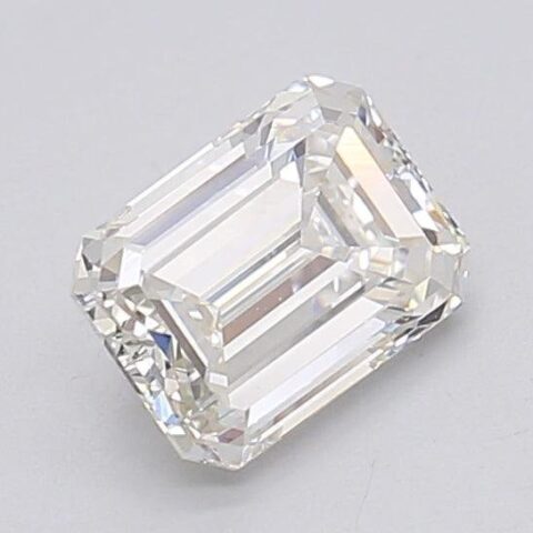 1.04 Carat Emerald Shaped Excellent Cut H- VS1 Lab Grown Diamond
