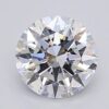 1.05 Carat Round Shaped Excellent Cut E- VS1 Lab Grown Diamond