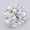 1.05 Carat Round Shaped Excellent Cut E- VS1 Lab Grown Diamond