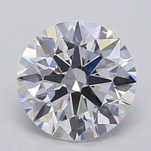 1.05 Carat Round Shaped Excellent Cut F- VS1 Lab Grown Diamond