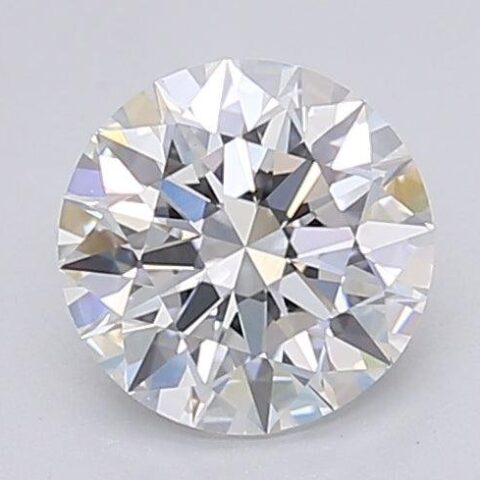 1.05 Carat Round Shaped Excellent Cut F- VS1 Lab Grown Diamond