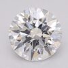1.05 Carat Round Shaped Excellent Cut F- VS1 Lab Grown Diamond