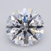 1.05 Carat Round Shaped Excellent Cut F- VVS2 Lab Grown Diamond