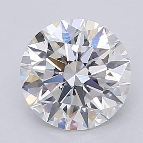 1.05 Carat Round Shaped Excellent Cut F- VVS2 Lab Grown Diamond