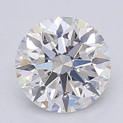1.05 Carat Round Shaped Excellent Cut F- VVS2 Lab Grown Diamond