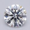 1.05 Carat Round Shaped Excellent Cut G- VS1 Lab Grown Diamond